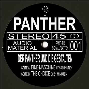 Der Panther und die Gestalten - EINE MASCHINE - Panther Schallplatten