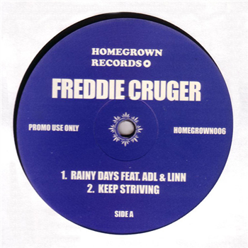 Freddie Cruger - RAINY DAYS - HOMEGROWN