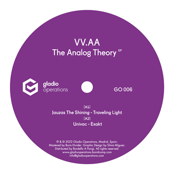 VARIOUS ARTISTS - THE ANALOG THEORY - Gladio Operations