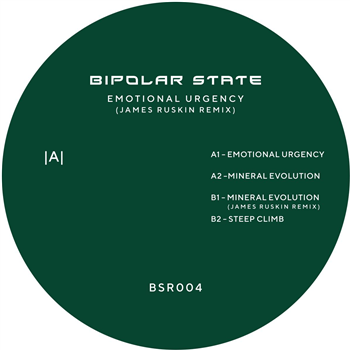 Bipolar State - Emotional Urgency (incl. James Ruskin remix) - Bipolar State