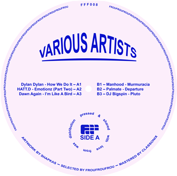 Various Artists - FFF008 (180G blue/pink marbled Vinyl) - FrouFrouFrou