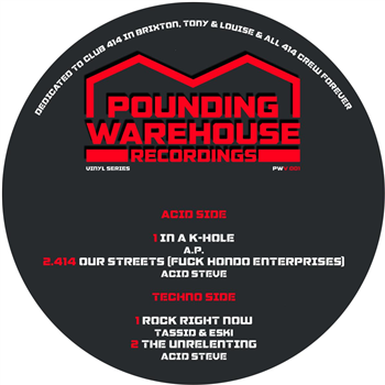 Various Artists - Pounding Warehouse Vinyl Series #1 - Pounding Warehouse Recordings