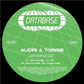 Audri & Tommie - DATABASE 002 - Database