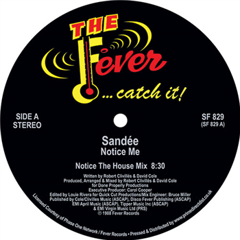  - Sandee - Notice Me - Fever Records