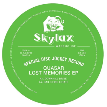 Quasar - Lost Memories EP - Warehouse Classic