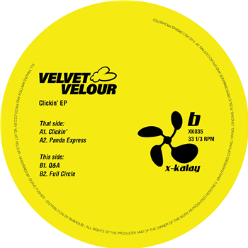 Velvet Velour - Clickin’ EP - X-Kalay