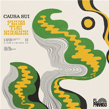 Causa Sui - From The Source - Yellow/Green w/White Splatter - El Paraiso