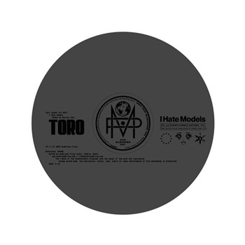 El Columpio Asesino remix Andre VII remix I Hate Models - Toro (I Hate Models Speed Up Revival Edit of Andre VII RMX) [laser cut design on B-side / 180 grams] - MUSHROOM PILLOW