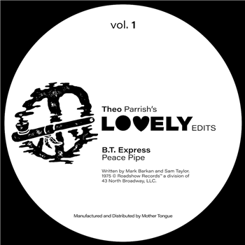 B.T. Express / George Duke (Theo Parrish Edits) - Lovely Edits Vol.1 - Lovely Edits