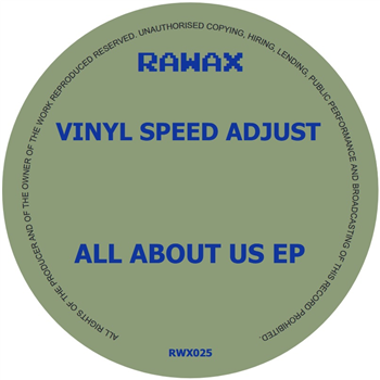 Vinyl Speed Adjust - All About Us - Rawax