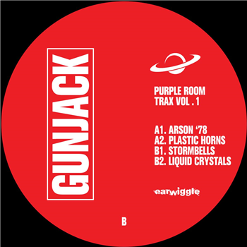 Gunjack - Purple Room Trax Volume 1 [purple vinyl] - Earwiggle