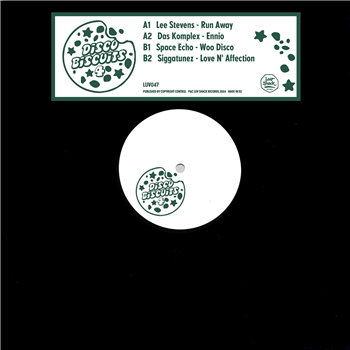 Disco Biscuits #4 (handstamped vinyl, cover sticker) - VA - Luv Shack Records