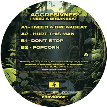 Aggresivnes - I Need A Breakbeat EP - Elektroshok Records