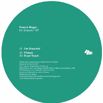 Franck Roger - Im Dreamin EP - Seasons Limited