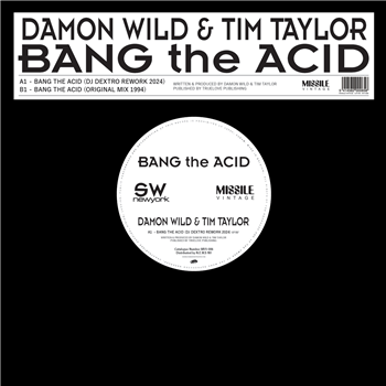 DAMON WILD & TIM TAYLOR - BANG THE ACID - MISSILE VINTAGE VINYL