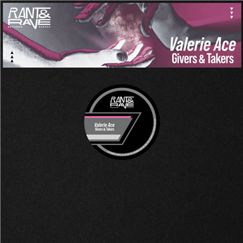 Valerie Ace - Givers & Takers [stickered sleeve / inc. dl code] - Rant & Rave Records