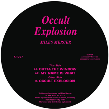 Miles Mercer - Occult Explosion - ACCESSORY RECORDS