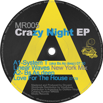 Bs As Deep, Nicola Brusegan - Crazy Night EP - Mostly Records