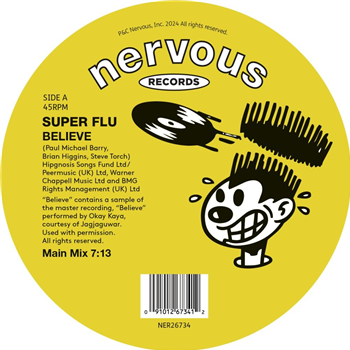 Super Flu - Believe - NERVOUS RECORDS