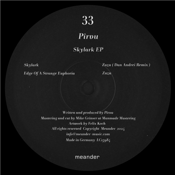 Pîrvu – Skylark EP - Meander