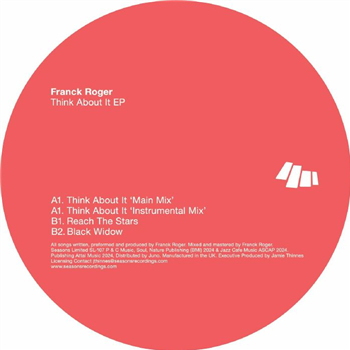 Franck Roger - Think About It EP - Seasons Limited