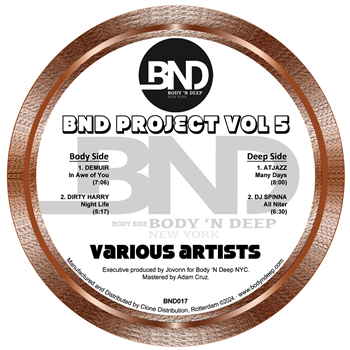 Various Artists - BND Project Volume 5 - Body N Deep