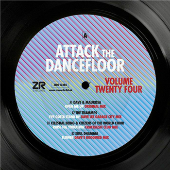 Dave Lee / Maurissa Rose / The Trammps / Celestial Being / Citizens Of The World Choir / Soul Dhamma - Attack The Dancefloor Volume Twenty Four (incl Dave Lee & Crackazat mixes) - Z RECORDS