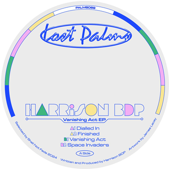 Harrison BDP - Vanishing Act EP [blue vinyl] - Lost Palms