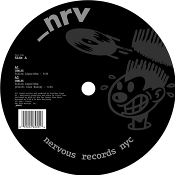 CHKLTE - NRV003 (Incl. Cristi Cons Remix) (180G) - _NRV