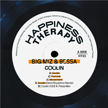 Big Miz & Bessa - Coolin (Incl. Demi Riquísimo & OCB Remixes) - Happiness Therapy Records