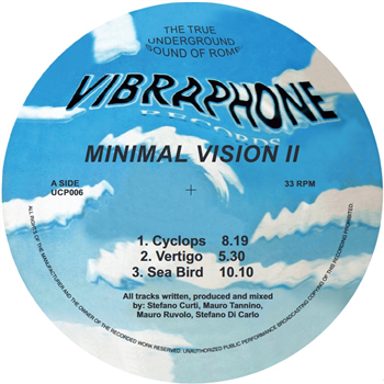 Minimal Vision - Minimal Vision II (re-issue from 1991)  - Vibraphone Records