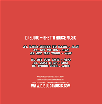 DJ Slugo - GHETTO HOUSE MUSIC - Subterranean Playhouse