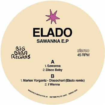 Elado - Sawanna EP  - Big Baba