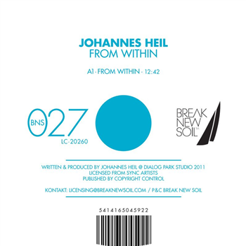 Johannes Heil - From Within - Break New Soil