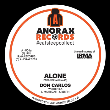 Don Carlos - Alone - ANORAX RECORDS