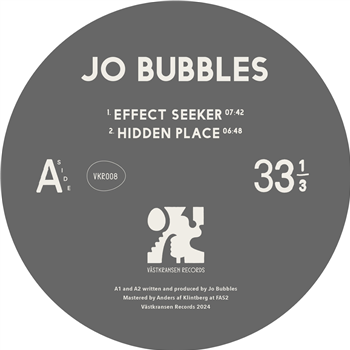 Jo Bubbles - Hidden Place EP - Västkransen Records