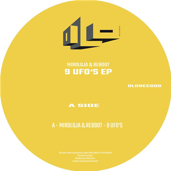 Miroloja & Reboot -  9 UFOS EP - OLO Records