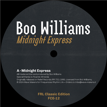 Boo Williams - Midnight Express - FRL Classic Edition