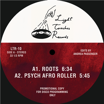 Unknown Artists - Light Touches 10 (Andrea Passenger Edits) EP - Light Touches Records