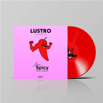 Musta / Hotmood / Shalvoy / Adam Nova / Uptown Funk / Diana Swan - Lustro: Five Years Of Super Spicy Records Part 1 (translucent red vinyl 12") - Super Spicy