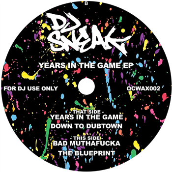 DJ Sneak - Years In The Game EP - Only Cuts Records