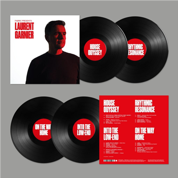 Laurent Garnier - fabric presents Laurent Garnier (LP) - 4 x LP - Fabric Records