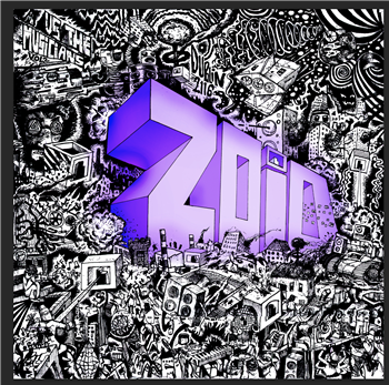 ZOiD - ZOiD Vs Musicians Vol 2 - LP (transparent w purple marbling) - Zoitrax