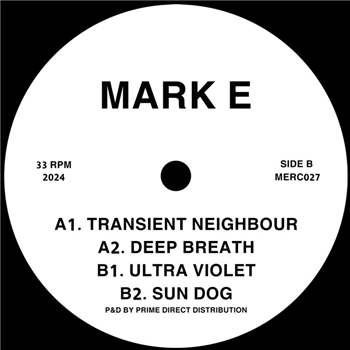 Mark E - Take A Deep Breath EP - MERC