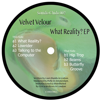 Velvet Velour - What Reality? EP - Sonido Chido