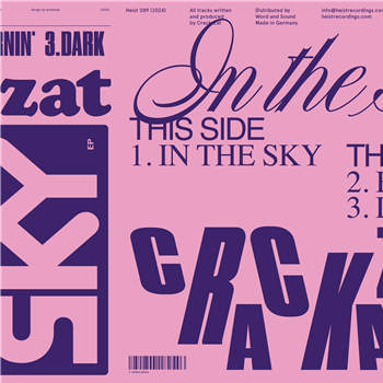 Crackazat - In the Sky EP - Heist Recordings