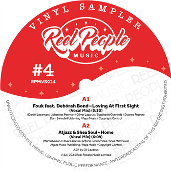 VARIOUS ARTISTS - REEL PEOPLE MUSIC VINYL SAMPLER – VOL.4. - REEL PEOPLE MUSIC LTD