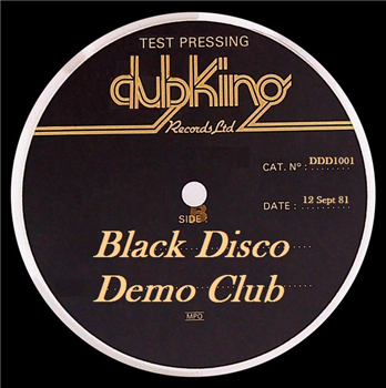 Black Disco Demo Club - DISCO ROYALE - DISCO DUB 45