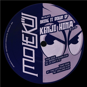 Kenji Hina - Bring It Down EP - Molekül 