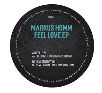 Markus Homm - I Feel Love (Jürgen Kirsch & Homebase Remix) - Get Closer